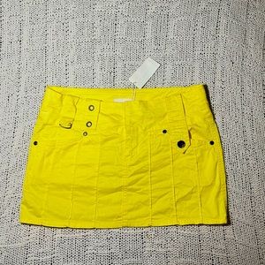 Yellow Diesel mini cargo skirt